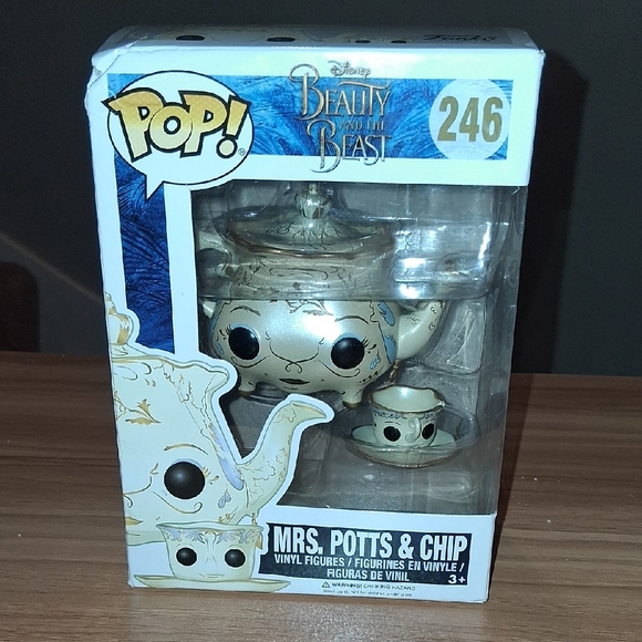 Funko Other - POP Beauty & The Beast's Mrs. Potts & Chip